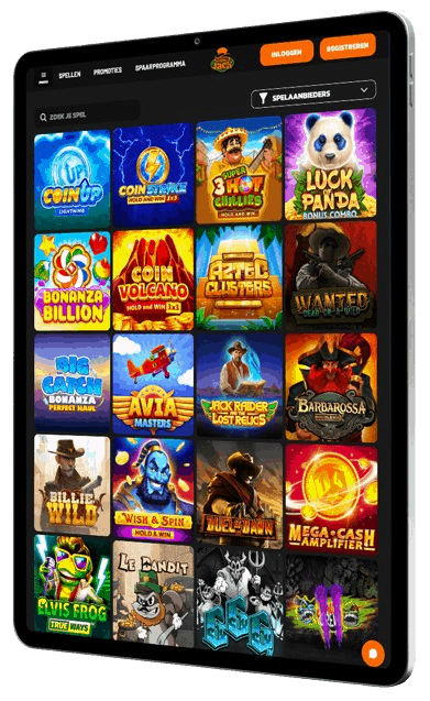 Hidden Jack Spel categorieën